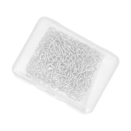 Produktbild: TOPPERFUN 1 Satz Horn Nägel Augenhaken Schraube Ring Mit Schraubhaken Aus Metall Ösenschraubenhaken Aus Metall, Befestigungselemente, Hardware Ringschraube Eisen Verpackt Zubehör