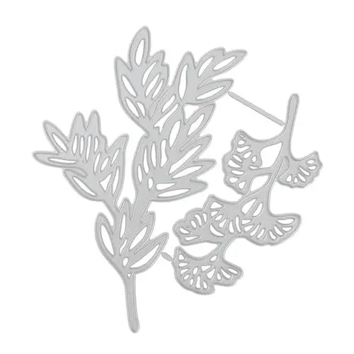 Produktbild: TOPPERFUN 1stück Blattschneider Stanzform Für Scrapbooking Und Bastelarbeiten Wiederverwendbare Blattvorlage Für Kreative Papiergestaltungen