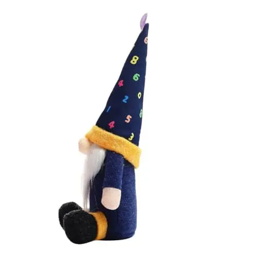 Produktbild: TOPPERFUN 1stk Verzierungen Für Die Schulzeit Desktop- GNOME Puppe Handdekor Schwedischer Weihnachtsmann Heimdekorationen Scrump Plüsch Kind Schreibtisch Requisiten Stoff