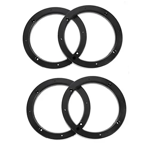 Produktbild: TOPPERFUN 6 5 Zoll Auto Lautsprecher Montage Spacer 2 Paare Abs Lautsprecher Adapter Für Auto