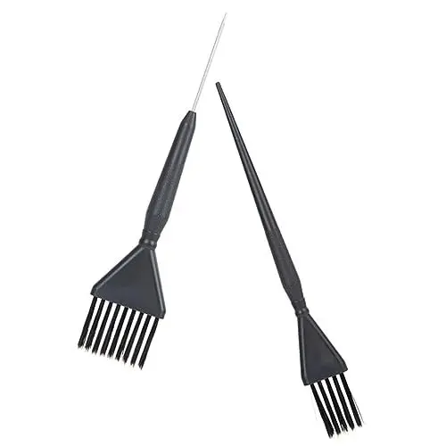 Produktbild: TOPPERFUN 2 Stück Haarfärbepinsel Teiliges für Haarfärbemittel Große und Kleine Anwendung für Salon und Zuhause Wiederverwendbar für Verschiedene Färbeprodukte Geeignet
