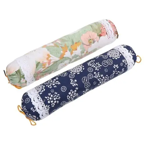 Produktbild: TOPPERFUN Nackenkissen Wermut 2 Stück für Erwachsene Nackenstützkissen aus Baumwolle Ergonomisches Anti Rückenschmerz Kissen für Schlaf und Entspannung