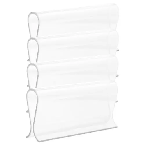 Produktbild: TOPPERFUN Rollogriffe Fensterrollos Zugschnüre Zubehör Kein Bohren Jalousien Fensterrollo Clip