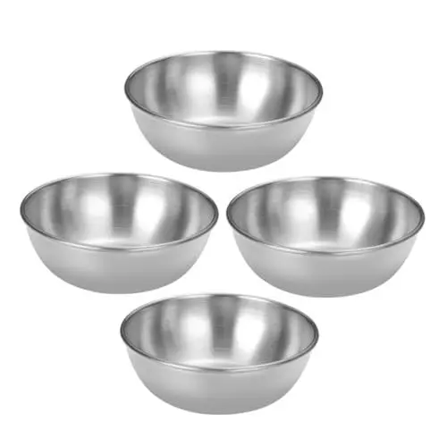 Produktbild: TOPPERFUN 4stücke Dip-schale Gewürzschale Für Sojasauce Chilipulver Salz Pfeffer Tomatensauce Senf Essig Salat Vorspeise Langlebig Praktisch