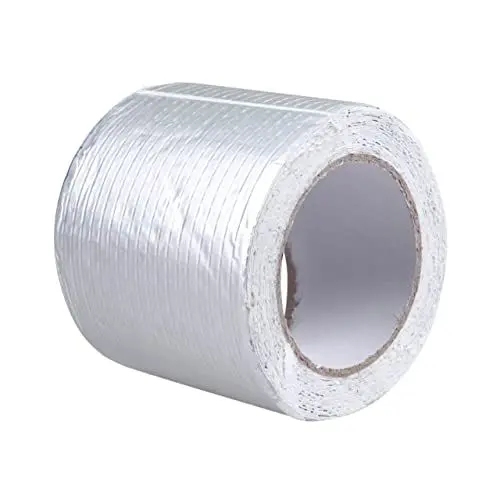 Produktbild: TOPPERFUN Butylband Dachreparaturband Schwellenleck-fix Butylkautschukband 10 Cm X 10 M Silber Für Dachrinne