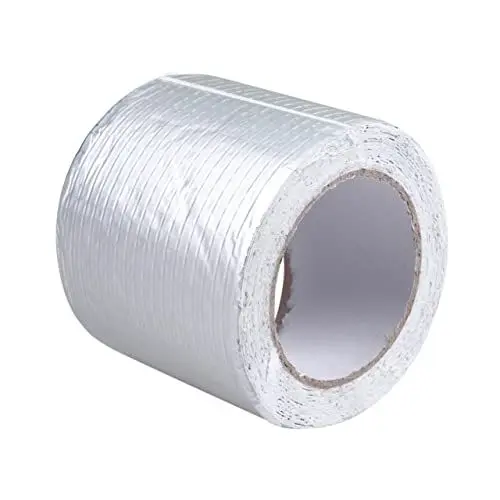 Produktbild: TOPPERFUN Butylkautschukband 5m Alufolienband Klebeband Für Dachreparaturen Folienband Für Wasserdichte Reparaturen Schwellerreparaturband Butylband Reparieren Dichtband Aluminiumfolie