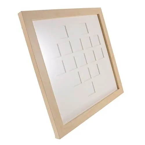 Produktbild: TOPPERFUN Fotorahmen Für Kinder Getrocknete Blumenrahmen Diy-bilderrahmen Fotomusterrahmen Leerer Holzrahmen Gartenbilder Dekore Familien-collage-rahmen Liebhaber Kleinkind Probe Hölzern