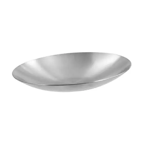 Produktbild: TOPPERFUN Gewürzteller Kaltes Gericht Sojasaucengericht Gewürzschalen Geschirr Servieren Runde Würzgerichte Schüsseln Für Dip-sauce Mini-gewürze Kimchi-gewürz Edelstahl 304 Silver