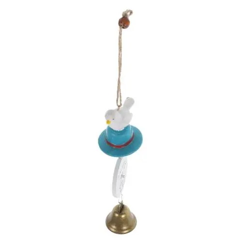Produktbild: TOPPERFUN Resin Wind Chime Pendant mit Cartoon Design für Garten Balkon und Wohnzimmer Entspannende Klänge für Deko Multifunktionale Anwendung für und Außen