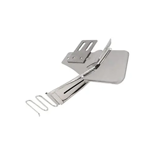 Produktbild: TOPPERFUN Ringfalzgerät Schrägbandfuß Mehrzweckwerkzeug Steppnähmaschinen Nähmaschine Für Zu Hause Ordner Aus Metall Quilling-Werkzeug Metallkleber Flachwagen Zubehör Rostfreier Stahl
