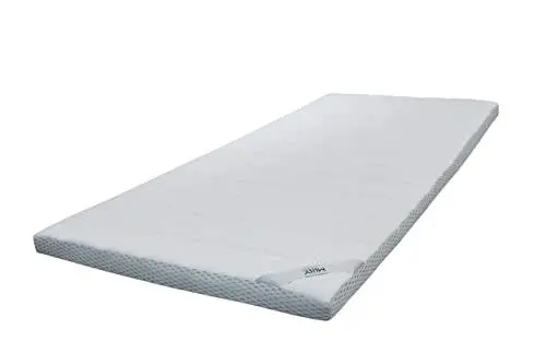 Produktbild: Topper-Matratze-Matratzenauflage, EBI - A1-140.7 Bezug-waschbar Viskose Matratzenauflage, 200x140x7 cm weiß