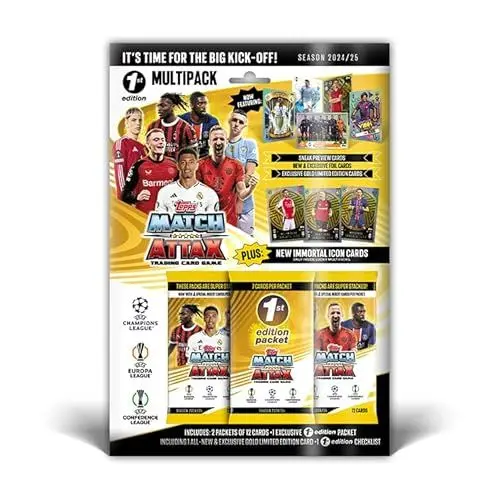 Produktbild: TOPPS Multipack 1. Edition Match Cards Attax UCL 24-25