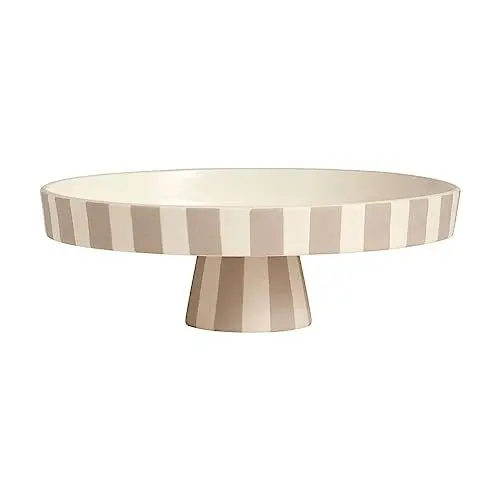 Produktbild: Toppu-Tablett Grau aus Sandstein Ø27xH9cm