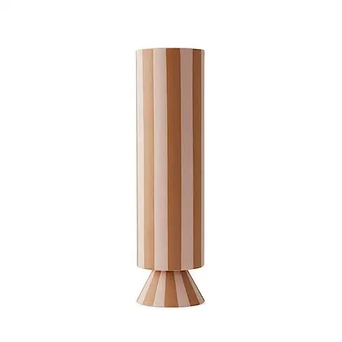 Produktbild: Toppu-Vase Braun aus Sandstein Ø8,5xH31cm