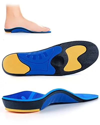 Produktbild: TOPSOLE Orthopädische Einlegesohlen Fersensporn Einlagen Schuhe Komfort Arch Support Insoles Schuheinlagen bei Plantarfasziitis,Plattfuß,Hallux Valgus, Einlegesohlen Arbeitsschuhe Für Herren & Damen