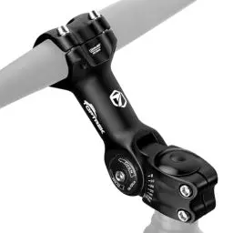 Produktbild: toptrek Fahrradlenker Vorbau, Lenkererhöhung Fahrrad 31,8mm, 130mm Fahrrad Lenker Aluminium, Lenkervorbau Verstellbar ±60° Einstellbar, Fahrradlenker Erhöhung Sechseckiges Lochdesign für MTB, Rennrad