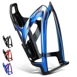 Produktbild: toptrek Flaschenhalter Fahrrad, Farbverlaufen Getränkehalter Fahrrad 36g Leicht PC Trinkflaschenhalter fahrrad Haltbar für 6.5-8cm Wasserflaschen, Fahrradflaschenhalterung für MTB Rennrad Mountainbike