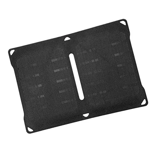 Produktbild: Topyond 10-W-Panel-Solarportatil, Solarpanel-Ladegerät, Dual-USB-Anschluss, monokristallin, tragbar, hocheffizient, faltbar, für Wohnmobil, Camping, Wandern