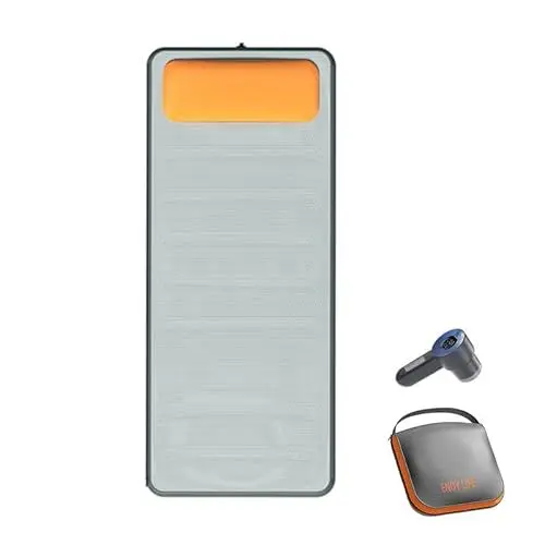 Produktbild: Topyond Campingmatratze, aufblasbare Sofamatratze, verdicktes automatisches Design, Faltbare und tragbare Schlafmatte mit Pumpe für Outdoor-Abenteuer und Entspannung im