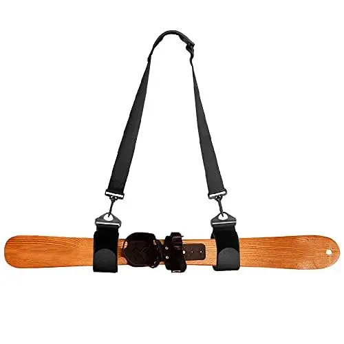 Produktbild: Topyond Skistock-Tragegurt, hochintensives Nylon, Verstellbarer, Rutschfester Schultergurt für Ski, Skiboard