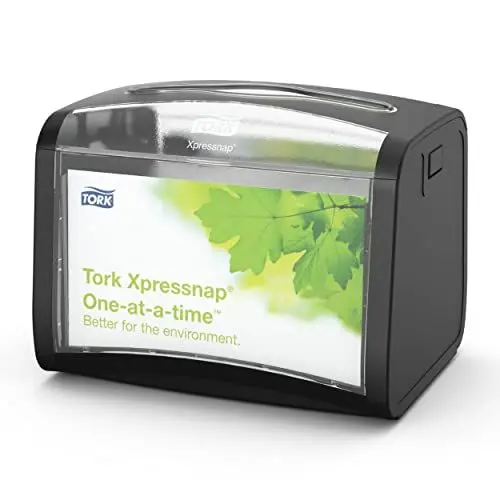 Produktbild: Tork 272611 Xpressnap Tischspender für N4 Spenderservietten / Serviettenspender in Schwarz