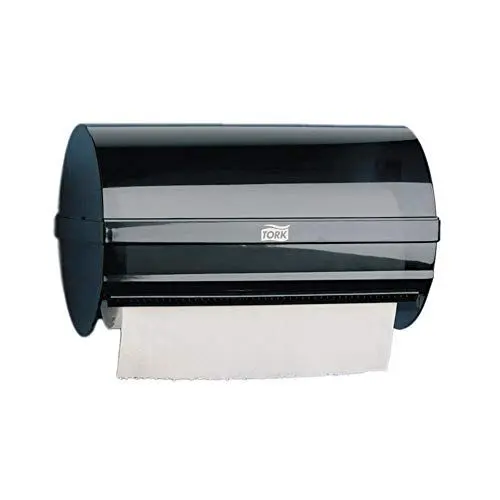 Produktbild: Tork Kleinrollenspender mit Wandhalterung Schwarz W5, hygienisch umschlossene Rolle, 209167