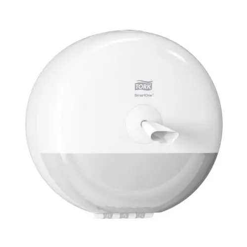 Produktbild: Tork SmartOne® Mini Spender für Toilettenpapier Weiß T9, Elevation Linie, 681000