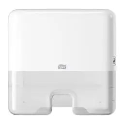 Produktbild: Tork Xpress Mini Spender für Multifold-Handtücher Weiß H2, Einzeltuchentnahme, Elevation Design, 552100