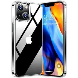 Produktbild: TORRAS Diamond Series Hülle für iPhone 13 (Auch Kompatibel mit iPhone 14 Hülle) (100% Anti-Vergilbung) Unzerbrechlich TOP Fallschutz & Militärschutz Stoßfeste -Transparent