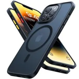Produktbild: TORRAS Guardian-Mag für iPhone 13 Pro Max Hülle für MagSafe (Militärschutz) (TOP Magnetische Adsorption) Schutzhülle Samtige Touch Matt Stoßfest Anti-Kratzen iPhone 13 Pro Max Case Schwarz