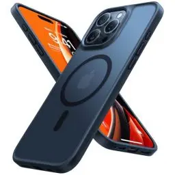 Produktbild: TORRAS Guardian-Mag für iPhone 16 Pro Hülle für MagSafe Zertifizierte Militärschutz und Magnetkraft Handyhülle iPhone 16 Pro Case Stoßfest Kratzfest Schutzhülle Cover Edle Matt Schwarz
