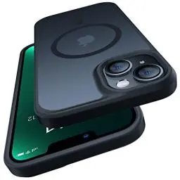 Produktbild: TORRAS für iPhone 13 Mini Hülle für Magsafe - Guardian-Mag Serie (Magnetische Adsorption) (Militärschutz) Stoßfest Schutzhülle mit Magnet Matt Schlanke Handyhülle iPhone 13 Mini Case Schwarz