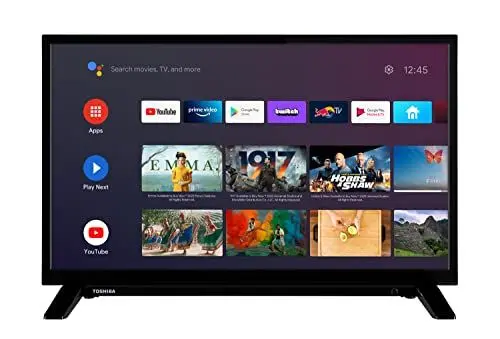 Produktbild: Toshiba 24WA2063DAZ 24 Zoll Fernseher/Android Smart TV (HD Ready, HDR, Google Play Store, Google Assistant, Triple-Tuner, Bluetooth) (2023)