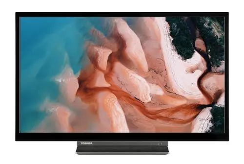 Produktbild: Toshiba 24 Zoll Fernseher (HD Smart TV, HDR, Triple-Tuner, Bluetooth, Dolby Audio) 24WL3C63DA/2