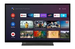 Produktbild: Toshiba 32WA3B63DAZ 32 Zoll Fernseher / Android TV (HD-Ready, HDR, Smart TV, Play Store & Google Assistant, Triple-Tuner, Bluetooth)