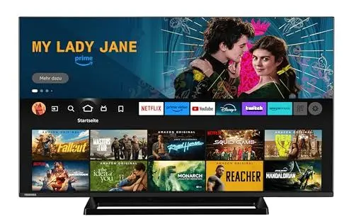 Produktbild: Toshiba 43 Zoll Fernseher Fire TV (4K UHD Smart TV, HDR Dolby Vision, Triple-Tuner, Alexa Built-In, Sound by Onkyo) 43UF3F63DAZ