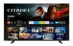 Produktbild: Toshiba 50QF5D63DA 50 Zoll QLED Fernseher/Fire TV (4K Ultra HD, HDR Dolby Vision, Smart TV, Triple-Tuner, Alexa Built-In, Bluetooth, Sound by Onkyo) (2023), Schwarz