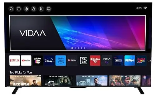 Produktbild: Toshiba 65QV2363DAW 65 Zoll QLED Fernseher/VIDAA Smart TV (4K UHD, HDR Dolby Vision, Triple-Tuner, Dolby Audio) (2024)
