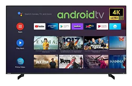 Produktbild: Toshiba 50UA5D63DGY 50 Zoll Fernseher / Android TV (4K Ultra HD, HDR Dolby Vision, Smart TV, Play Store & Google Assistant, Triple-Tuner, Bluetooth) (2023), schwarz