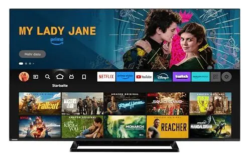 Produktbild: Toshiba 65 Zoll Fernseher Fire TV (4K UHD Smart TV, HDR Dolby Vision, Triple-Tuner, Alexa Built-In, Sound by Onkyo) 65UF3F63DAZ