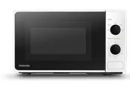 Produktbild: Toshiba MM2-MM20PF(WH) Mikrowelle mit 5 Leistungsstufen, einfaches Abtauen, 20 L, 800 W, Weiß