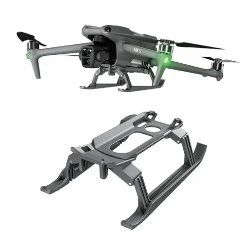 Produktbild: Tosiicop Air 3 Landefüße Fahrwerk - for DJI Mavic Mini Air 3 Dronezubehör Landegestell Erweiterte Schnelle Veröffentlichung Faltbare Landing