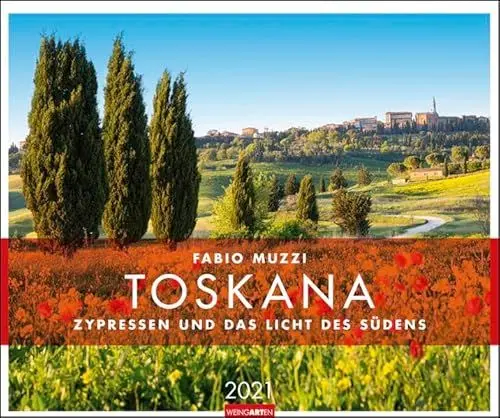 Produktbild: Toskana Kalender 2021: Zypressen und das Licht des Südens