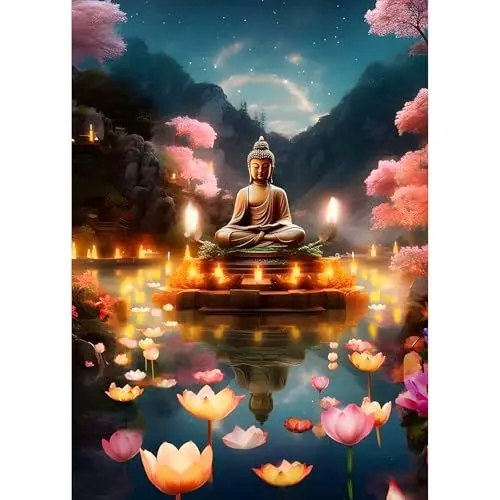 Produktbild: TOSTOG Diamond Painting für Erwachsene Diamant Painting Kits Full Drill Bilder 5D DIY Diamant Malerei Set 30x40cm für Wanddekor