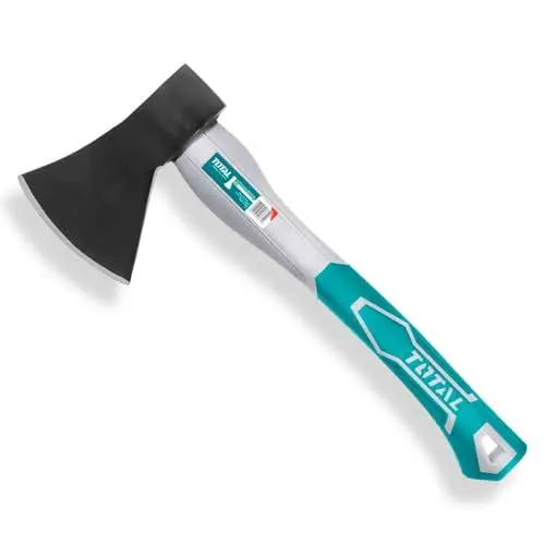 Produktbild: TOTAL – Axt | Kohlenstoffstahl | Griff aus Bi-Material | für Heimwerker, Camping- und Gartenarbeiten | Gewicht: 1000 g