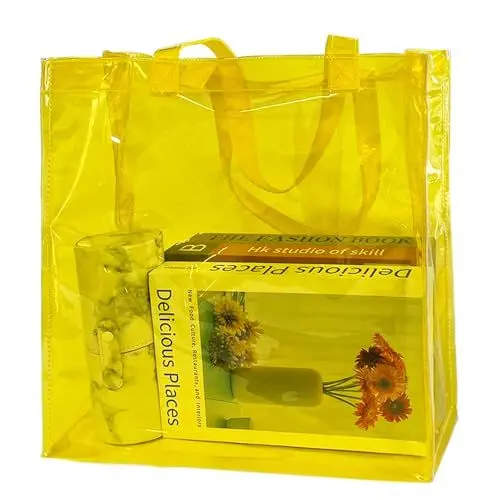 Produktbild: TotePrint Transparente Kunststoff-Einkaufstasche Mode Todd-Paket PVC wasserdicht (D2010-B032-1012-06)