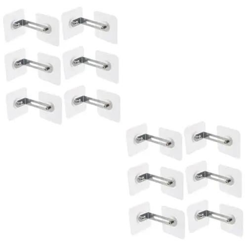 Produktbild: Totority 12 Stk Regale für Babybücher babysichere wandanker Bücherregal für Kleinkinder Möbel Baby-Sicherheitsset Wandanker für Regale Sturzprävention Suite Verschluss Ankerbolzen Acryl