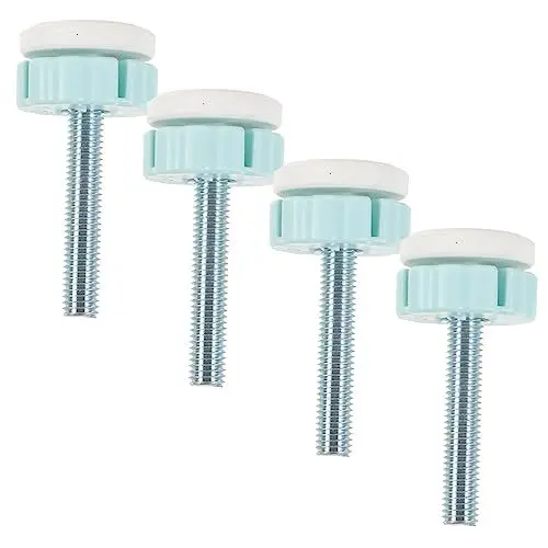 Produktbild: Totority 16 STK Haustier Hund Isolationszaun Gewindeschraubenstangen Babygitter Aus Metall Baby-spanngitter-verlängerung Zubehör Für Kindergeländer Kleinkind Tür Dorn PVC-verzögerung
