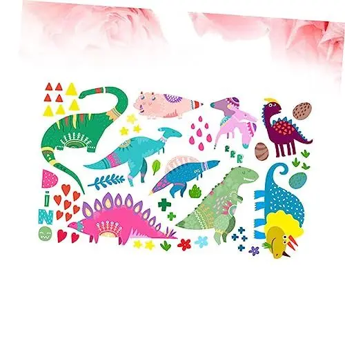 Produktbild: Totority 1Stk Fußball-Actionfigur baby kinderzimmer dekor hängendes leeres Schild aufkleber kinder Dinosaurier Wandtattoo Cartoon-Wandaufkleber Karikatur Wandtattoos Wandgemälde schmücken