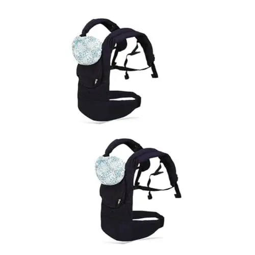 Produktbild: Totority 2St verstellbare Babytrage aus Baumwolle vorne/hinten Babytragetuch Rückenschlaufe Neugeborene FroSoft Babytrage sitzkissen rucksack einstellbar Gurt Kleinkinder Gürtel